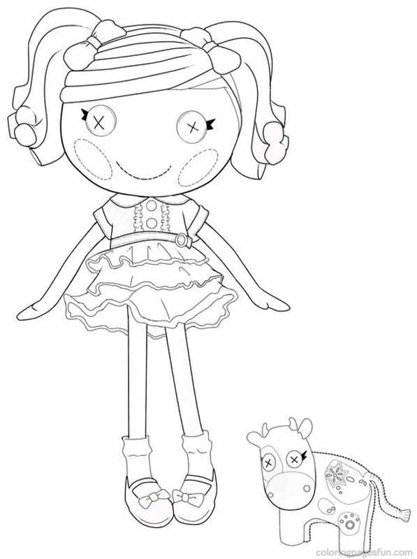  Lalaloopsy Coloring Pages | Colouring pages | #9