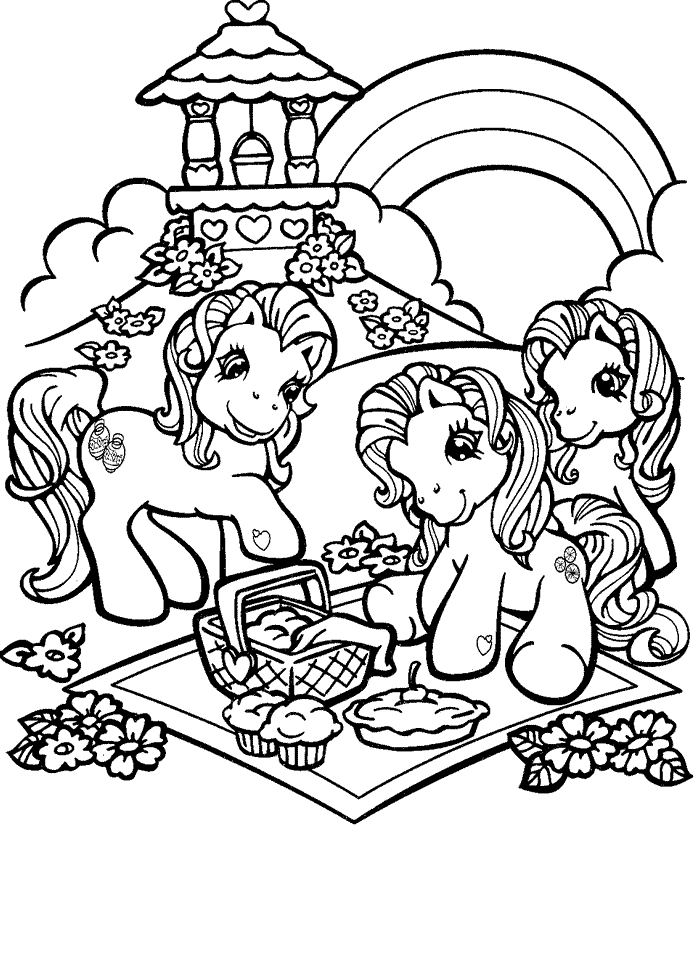 My Little Pony Coloring pages | Coloring pages for GIRLS | #22