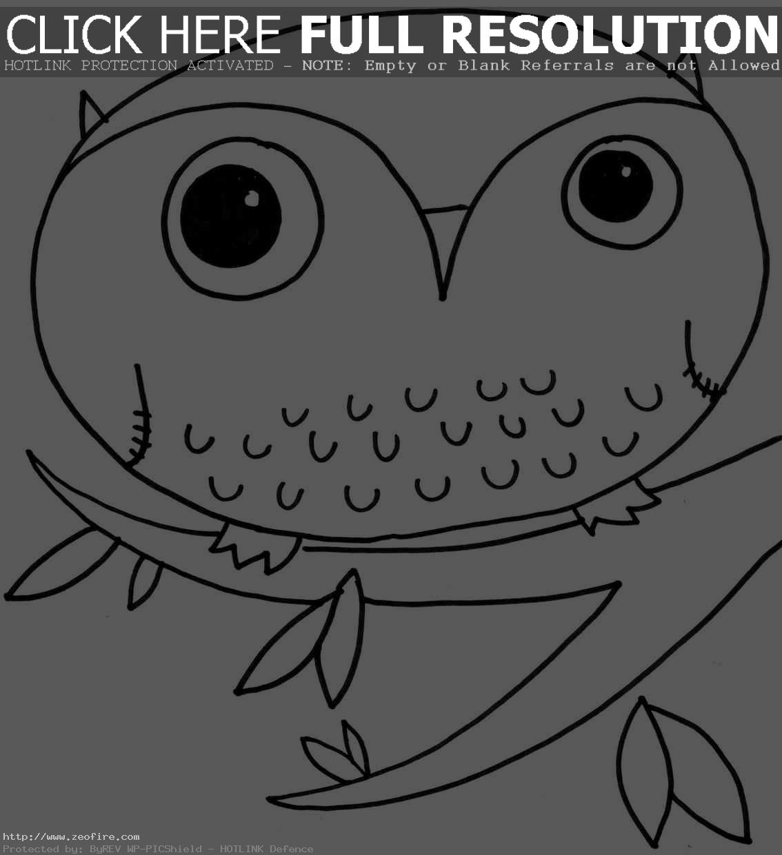  Owl Coloring Pages | Coloring page | #20