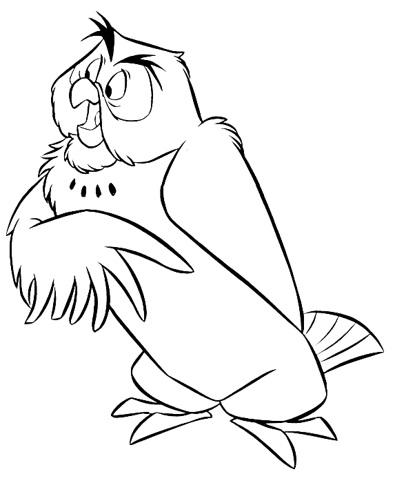 Owl Coloring Pages | Coloring page | #26