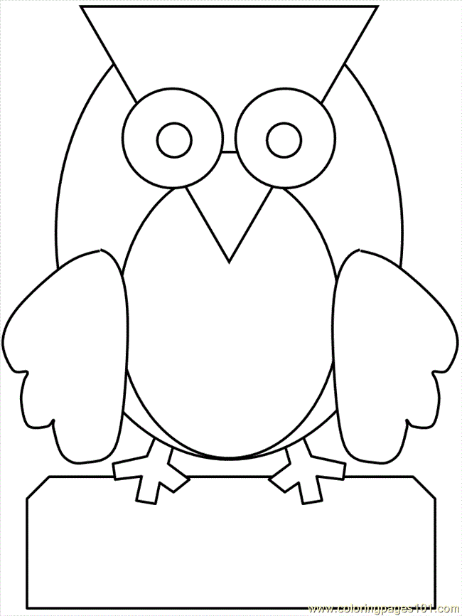 Owl Coloring Pages | Coloring page | #35
