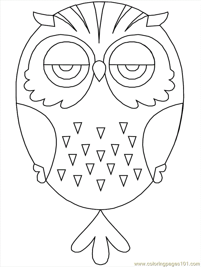 Owl Coloring Pages | Coloring page | #36