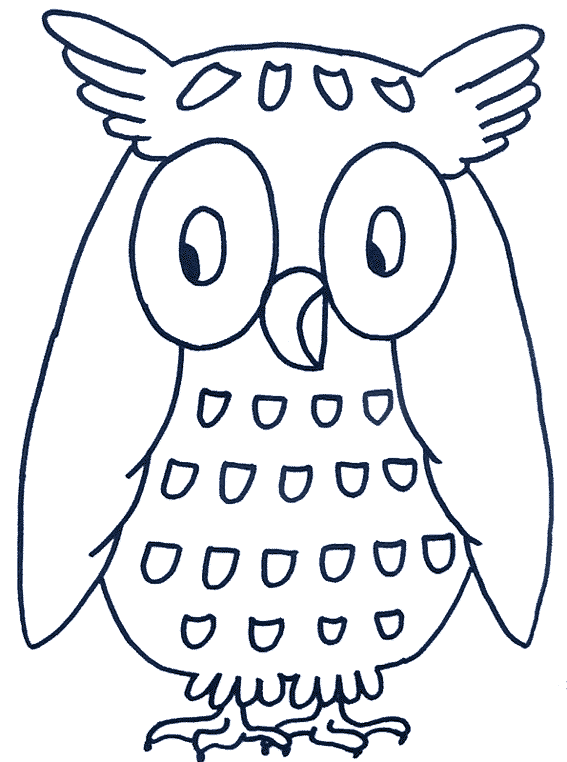 Owl Coloring Pages | Coloring page | #8