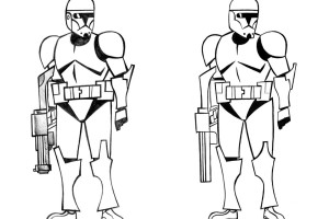 Star Wars the clone wars coloring pages | Enemies