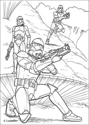  Star Wars the clone wars |  coloring Pages Star Wars darth vader