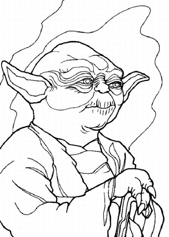  Star Wars the clone wars coloring pages | star wars episodes 3