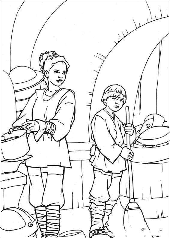  Star Wars the clone wars coloring pages | Star wars jedi