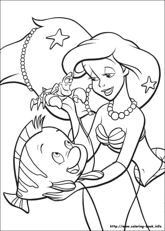  The little Mermaid coloring pages | Princess coloring pages | #10