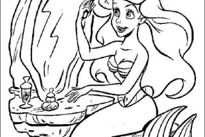The little Mermaid coloring pages | Princess coloring pages | #36