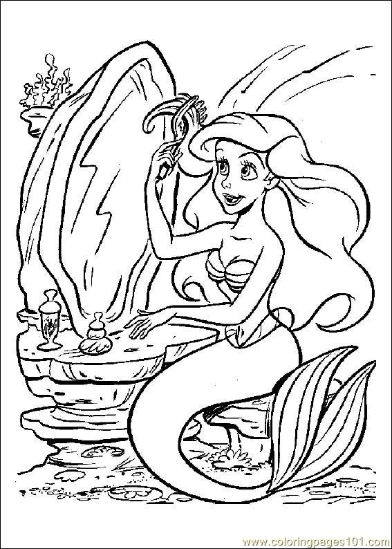  The little Mermaid coloring pages | Princess coloring pages | #36