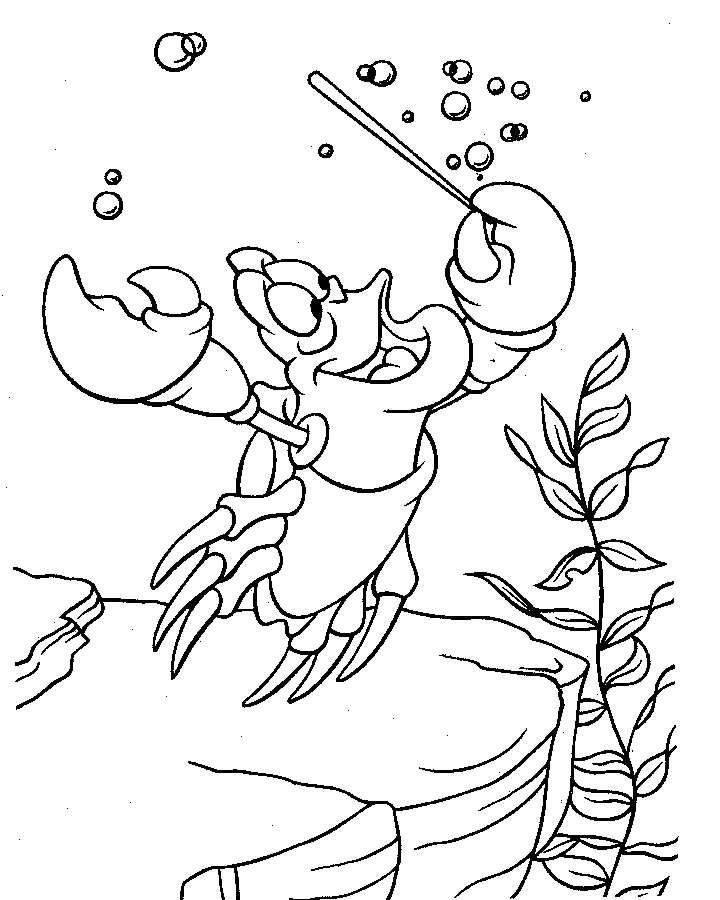 The little Mermaid coloring pages | Princess coloring pages | #6