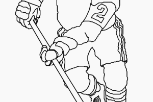 Training coloring pages | training Hockey