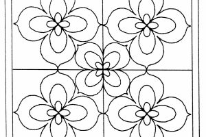 Cute Stained Glass Coloring pages