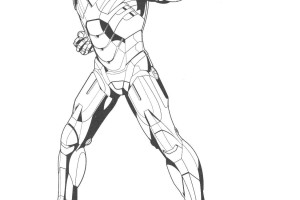 Iron Man Coloring pages | Coloring page for kids | #14
