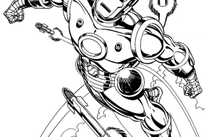 Iron Man Coloring pages | Coloring page for kids | #15