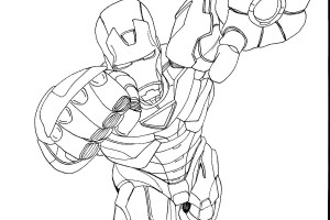 Iron Man Coloring pages | Coloring page for kids | #21
