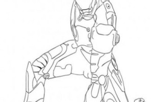 Iron Man Coloring pages | Coloring page for kids | #26