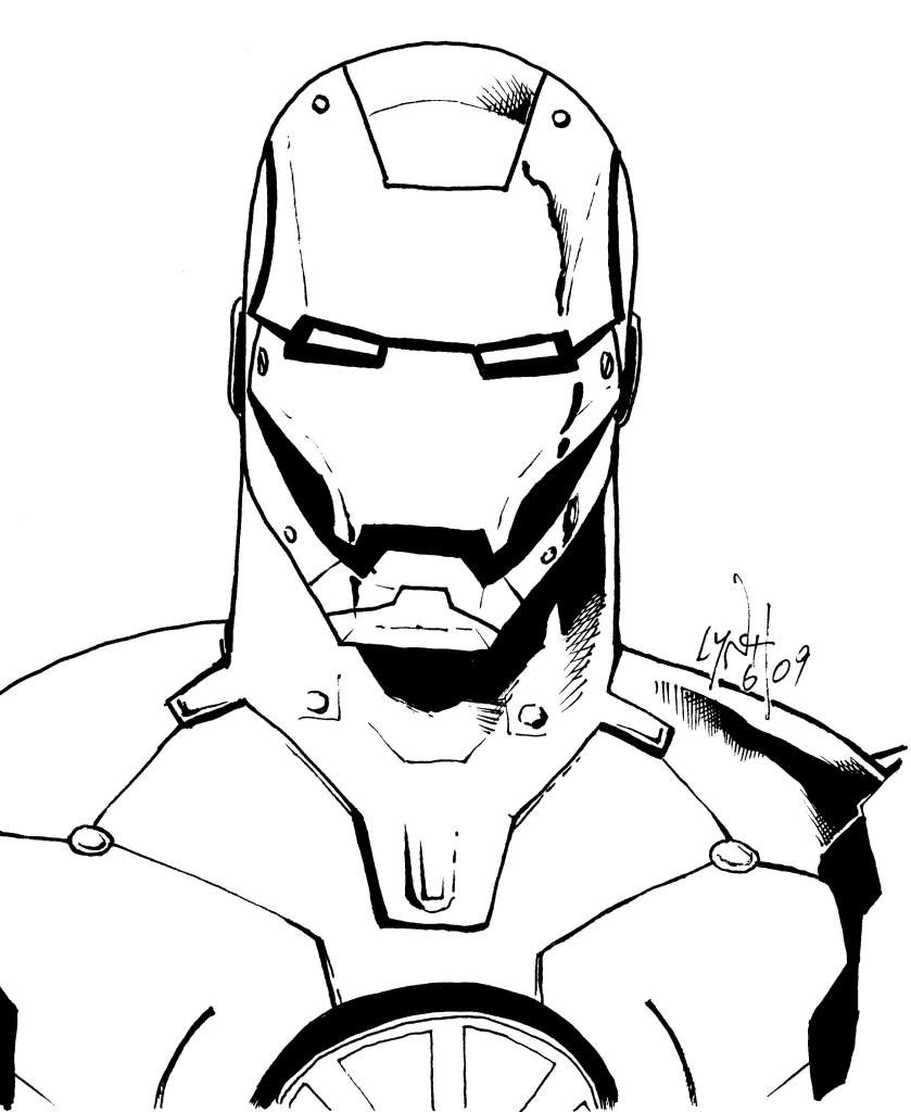  Iron Man Coloring pages | Coloring page for kids | #37