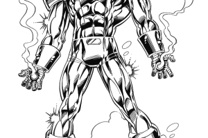 Iron Man Coloring pages | Coloring page for kids | #6