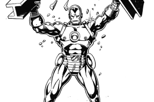 Iron Man Coloring pages | Coloring page for kids | #7