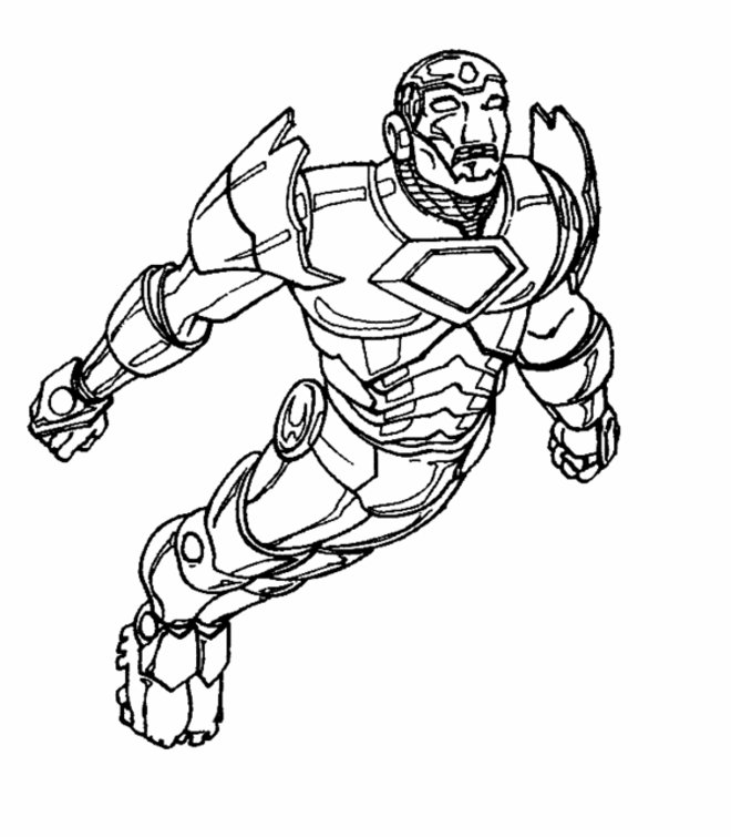  Iron Man Coloring pages | Coloring page for kids | #8