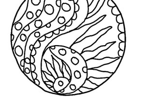 Stained Glass Coloring pages Little Stained Glass