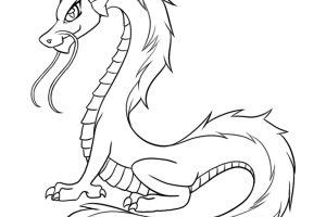 Chinese Dragon Coloring Pages | Colouring pages | #21