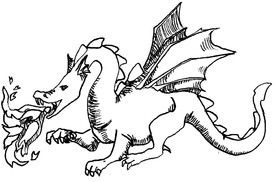  Chinese Dragon Coloring Pages | Colouring pages | #24