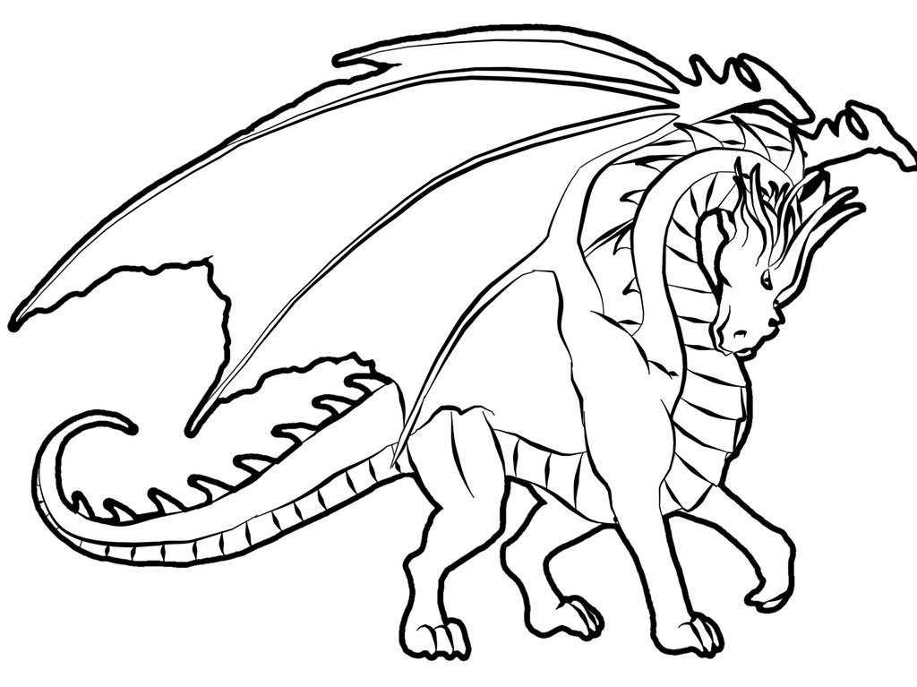  Dragon Coloring Pages | Colouring pages | #1