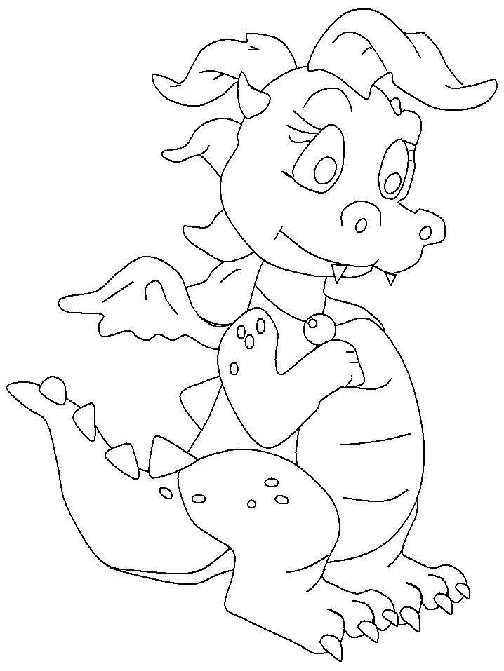 Dragon Coloring Pages | Colouring pages | #14