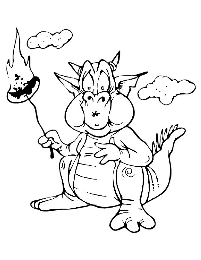  Dragon Coloring Pages | Colouring pages | #19