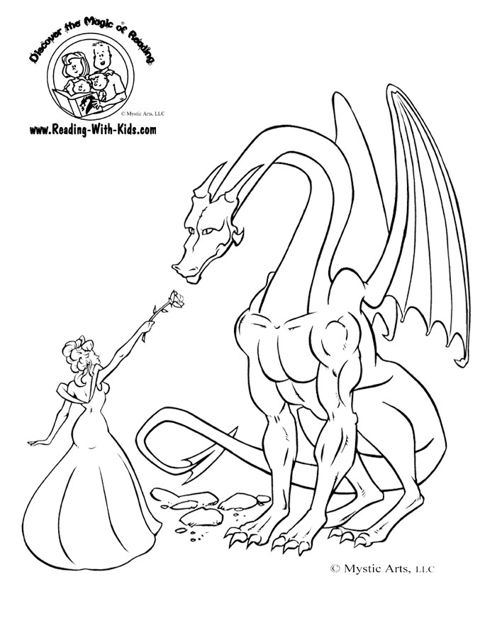 Dragon Coloring Pages | Colouring pages | #20