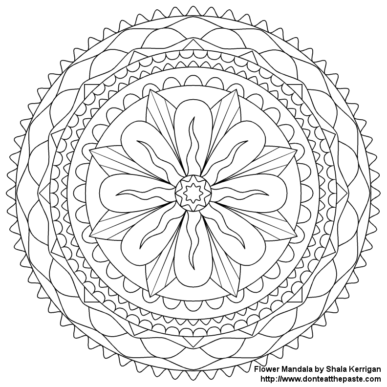 Mandala Coloring pages | FREE coloring pages | #11