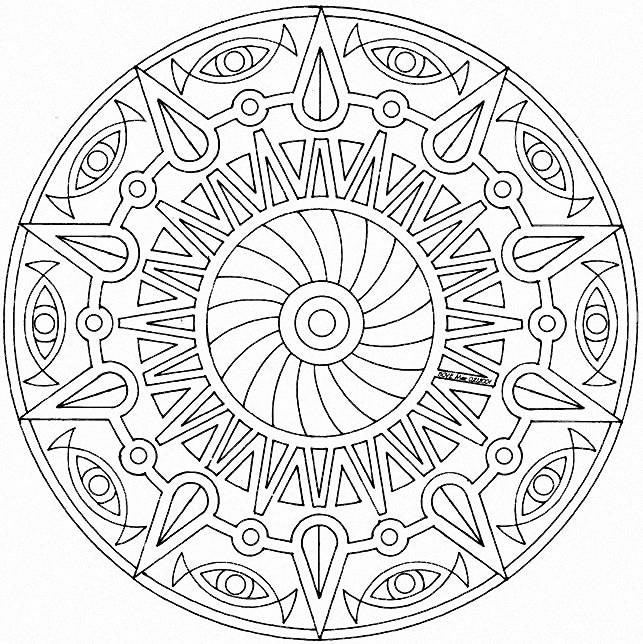 Mandala Coloring pages | FREE coloring pages | #32