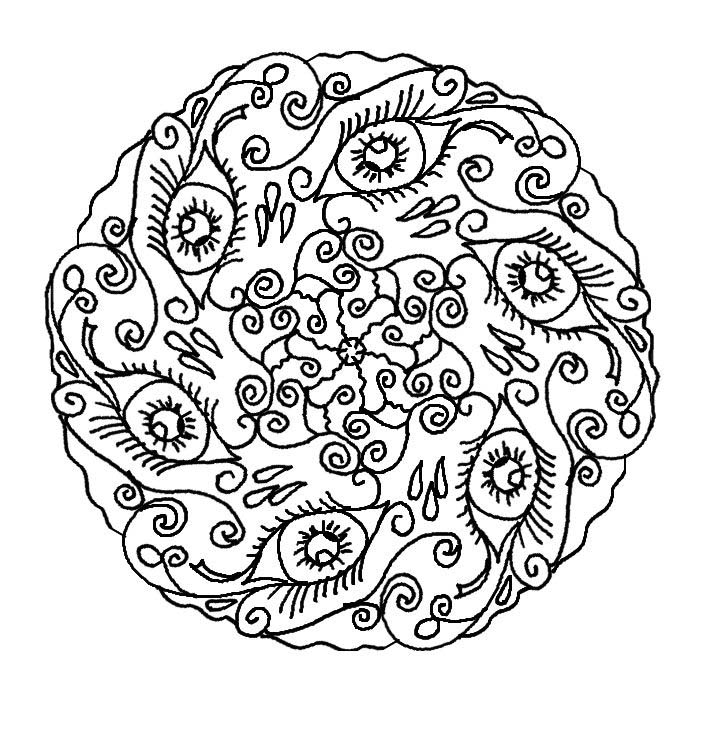  Mandala Coloring pages | FREE coloring pages | #36
