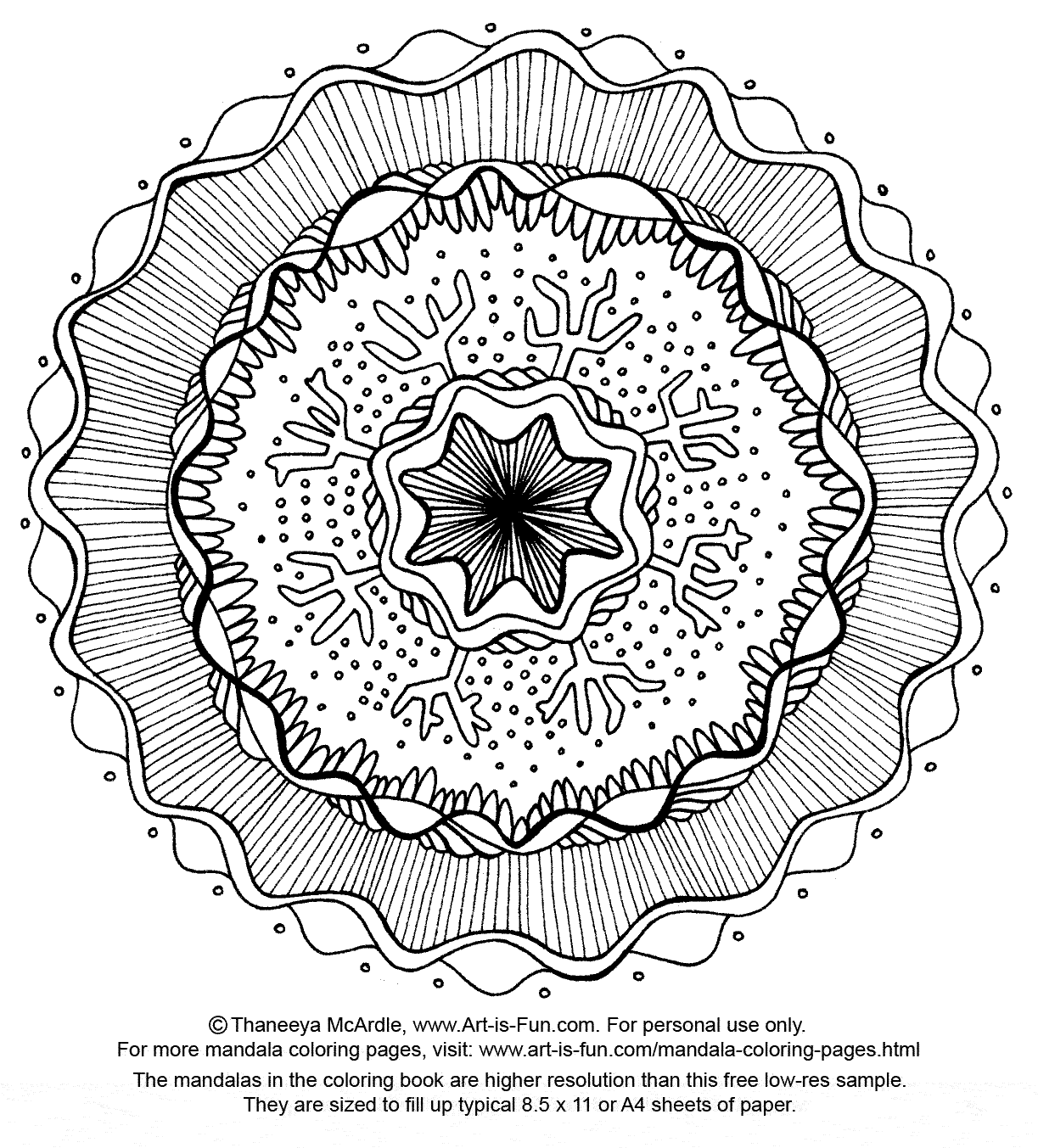 Mandala Coloring pages | FREE coloring pages | #41
