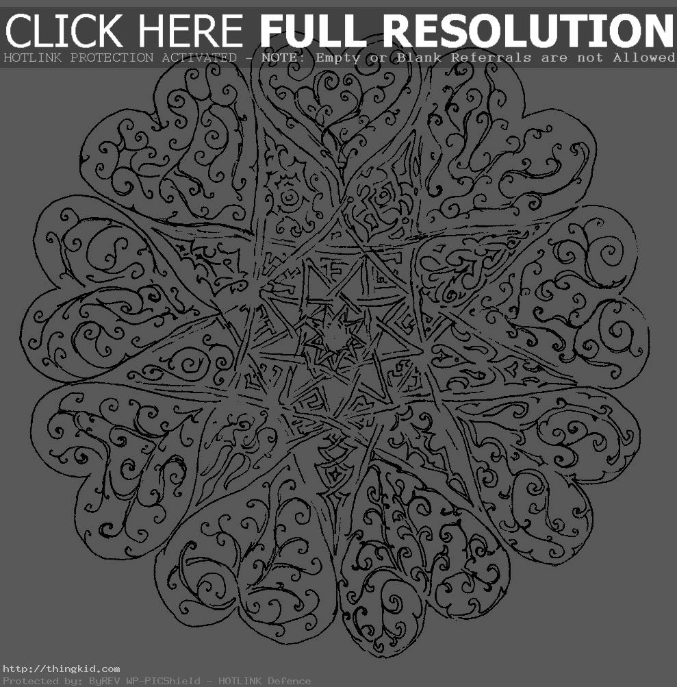  Mandala Coloring pages | FREE coloring pages | #44