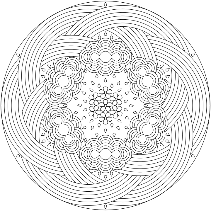 Mandala Coloring pages | FREE coloring pages | #45