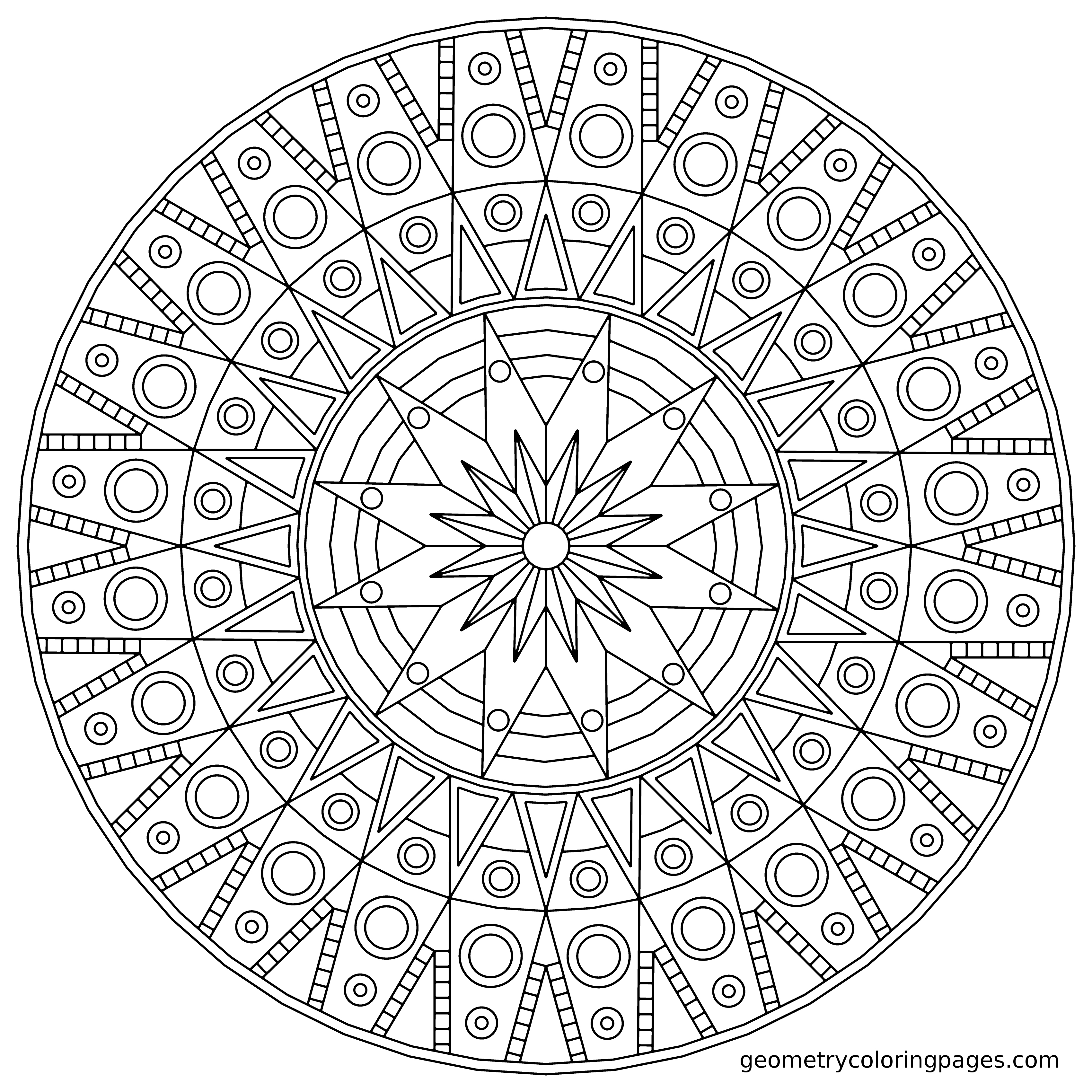Mandala Coloring pages | FREE coloring pages | #50