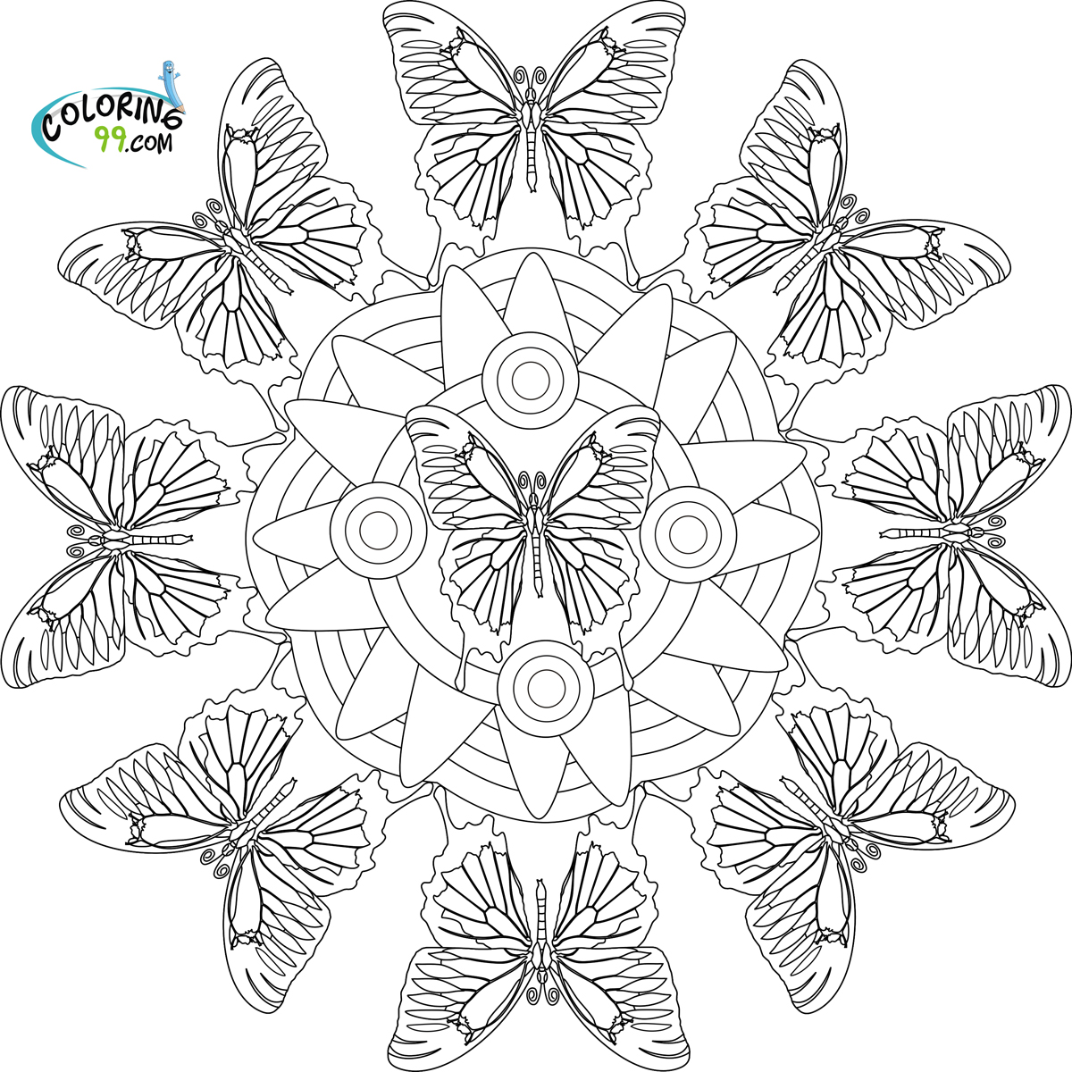  Mandala Coloring pages | FREE coloring pages | #57