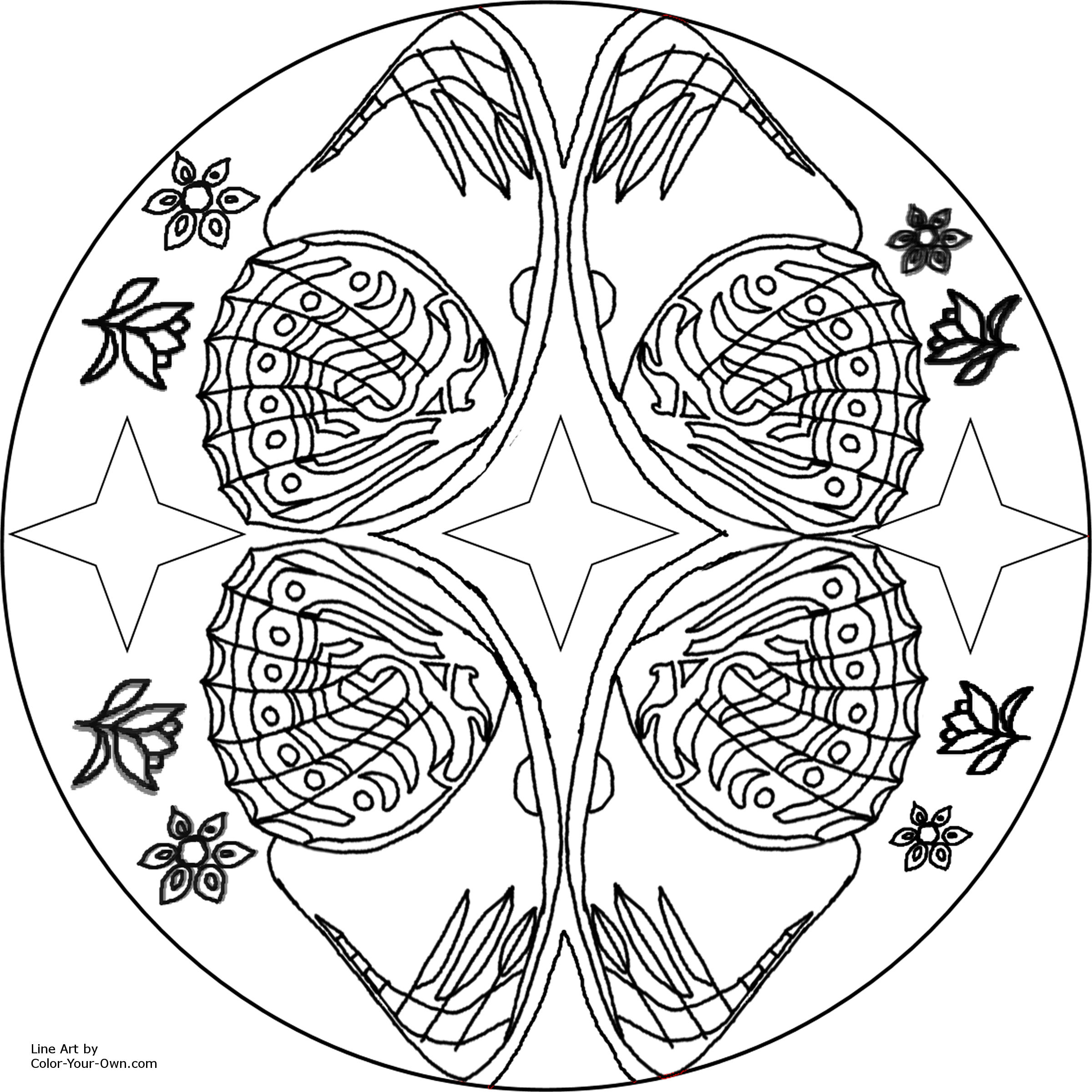  Mandala Coloring pages | FREE coloring pages | #64