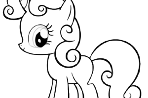 My Little Pony Coloring Pages BABY PONY