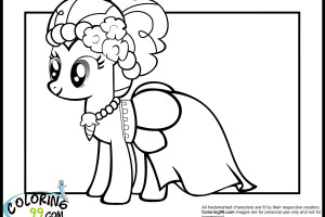 My Little Pony Coloring Pages PINKIE