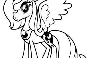 My Little Pony Coloring Pages PINKIE FLYING