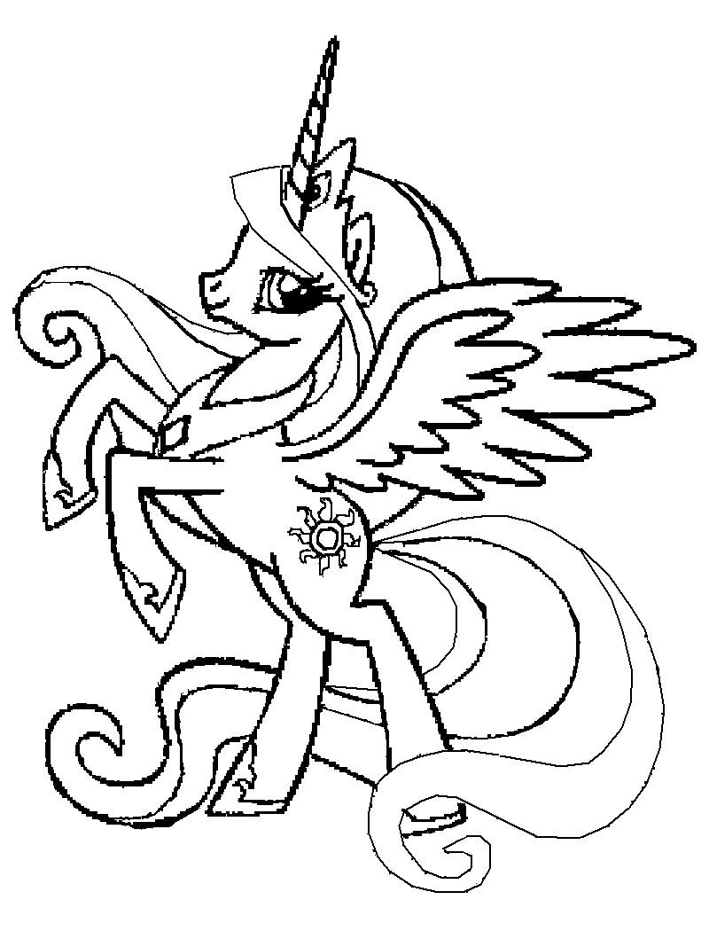  My Little Pony Coloring Pages WOMEN PONY