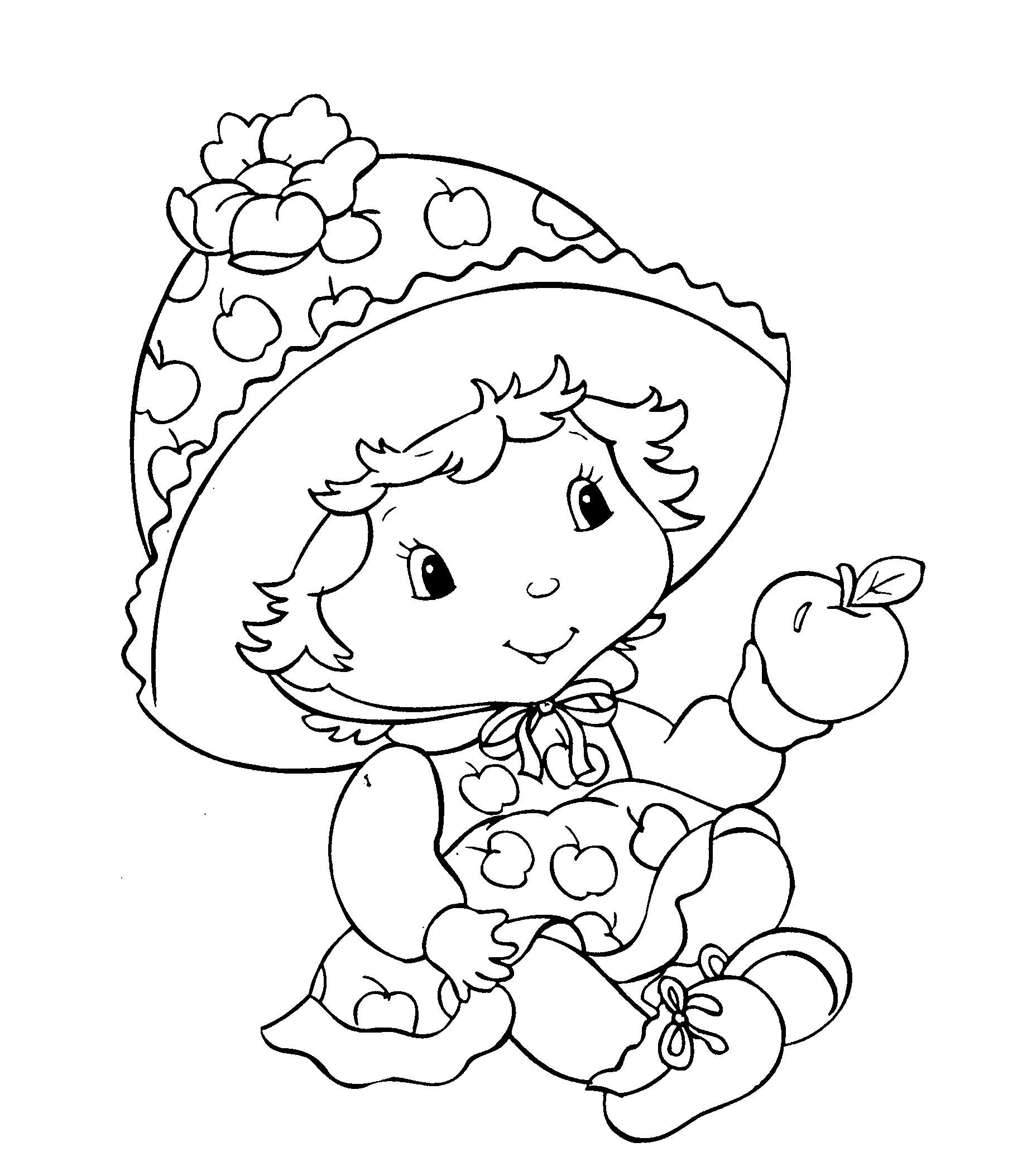 Strawberry Shortcake Coloring Pages / Cool coloring pages / 1