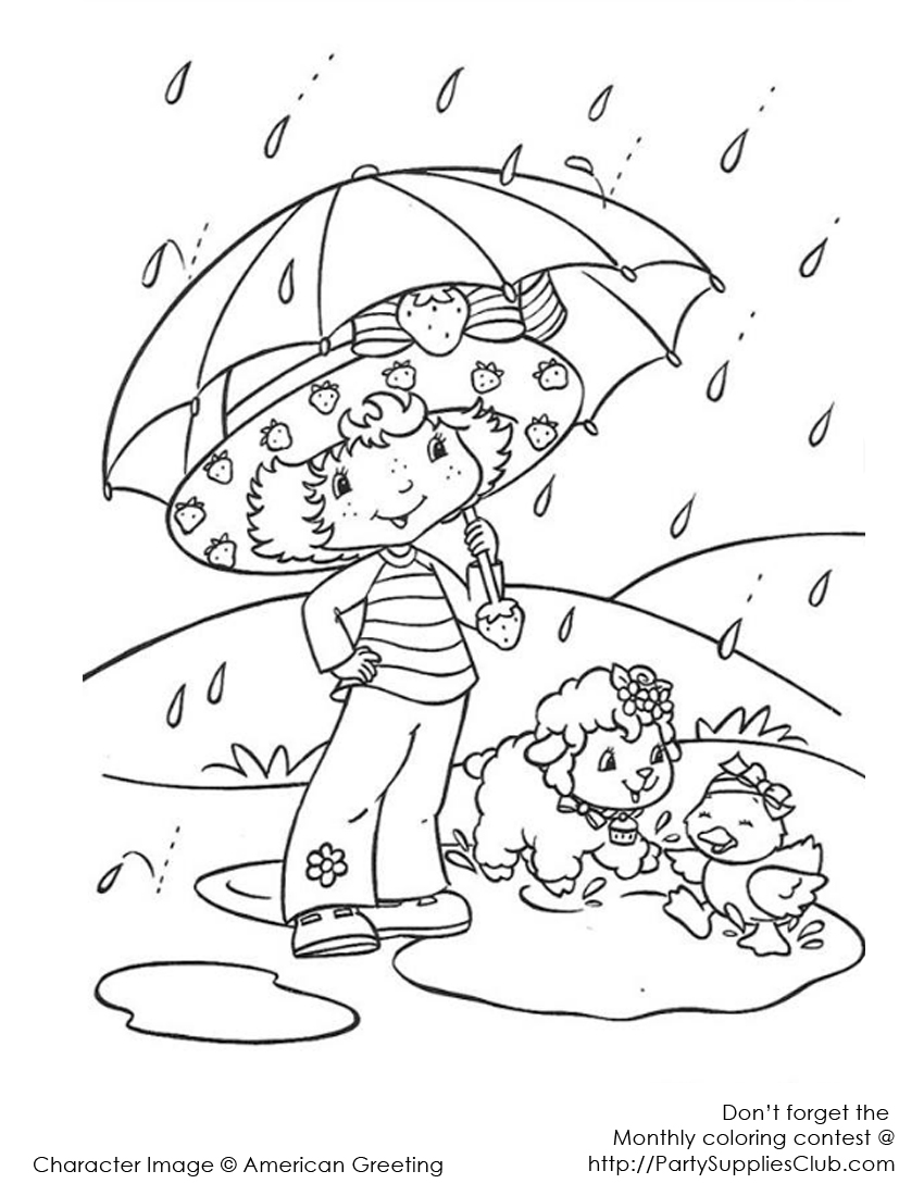  Strawberry Shortcake Coloring Pages / Cool coloring pages / 11