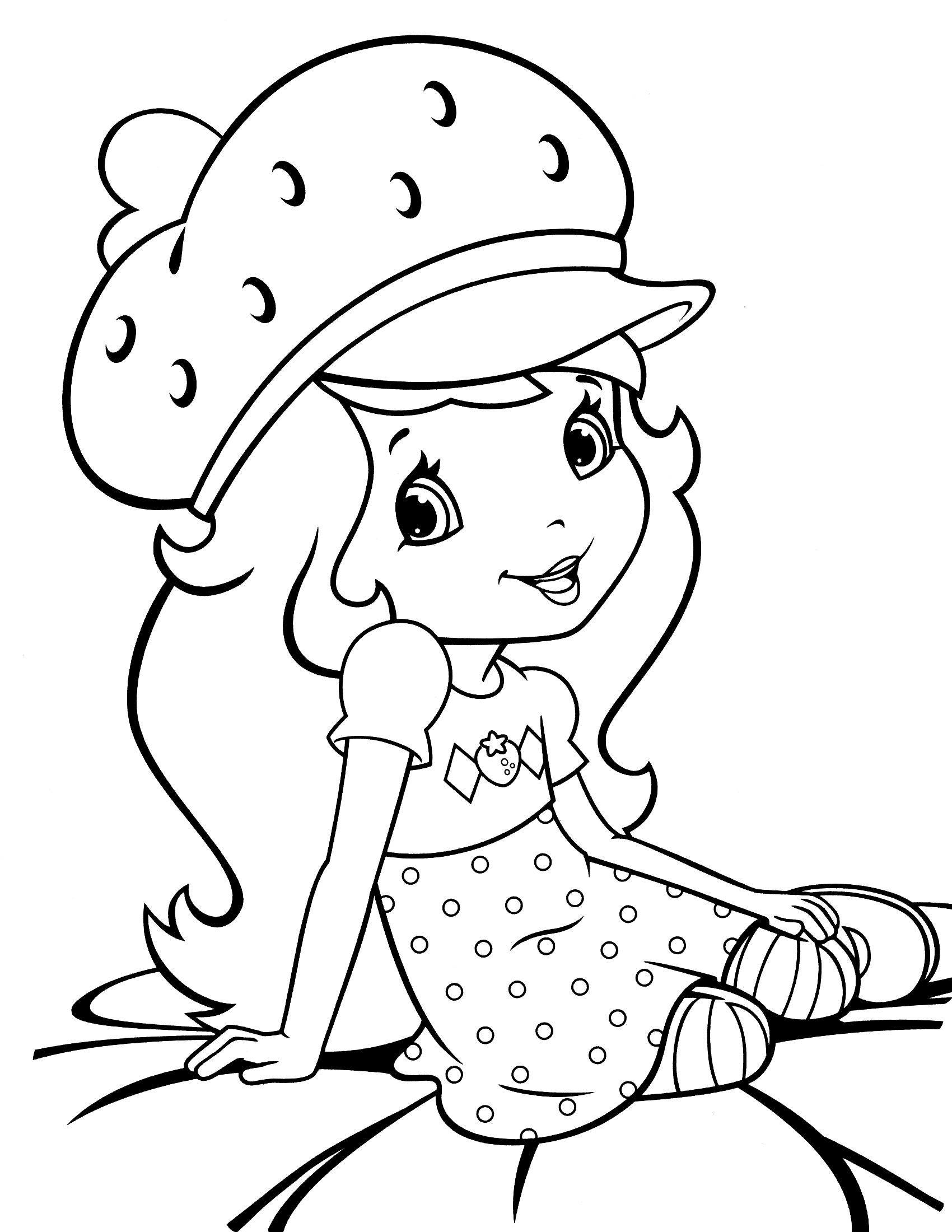  Strawberry Shortcake Coloring Pages / Cool coloring pages / 13