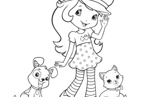 Strawberry Shortcake Coloring Pages / Cool coloring pages / 16