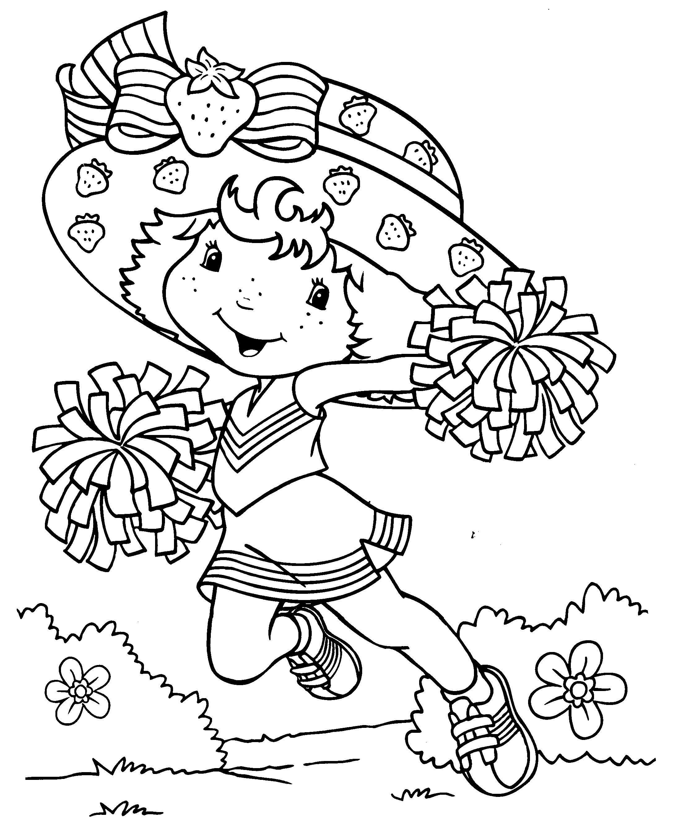 Strawberry Shortcake Coloring Pages / Cool coloring pages / 17
